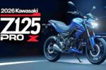 Nueva Kawasaki Z125 PRO 2026 diseño compacto y rendimiento dinámico