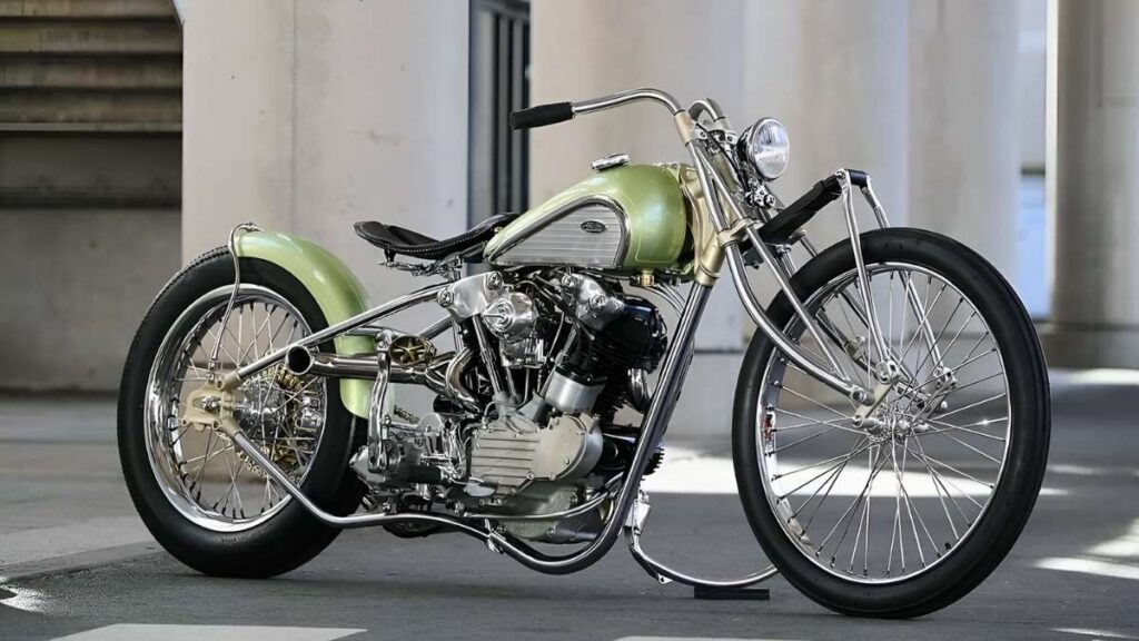 Harley-Davidson Knucklehead Customs elegancia retro y personalización extrema