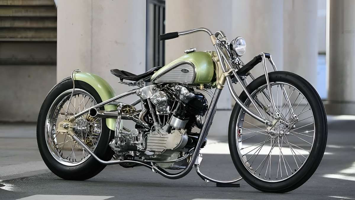 Harley-Davidson Knucklehead Customs elegancia retro y personalización extrema
